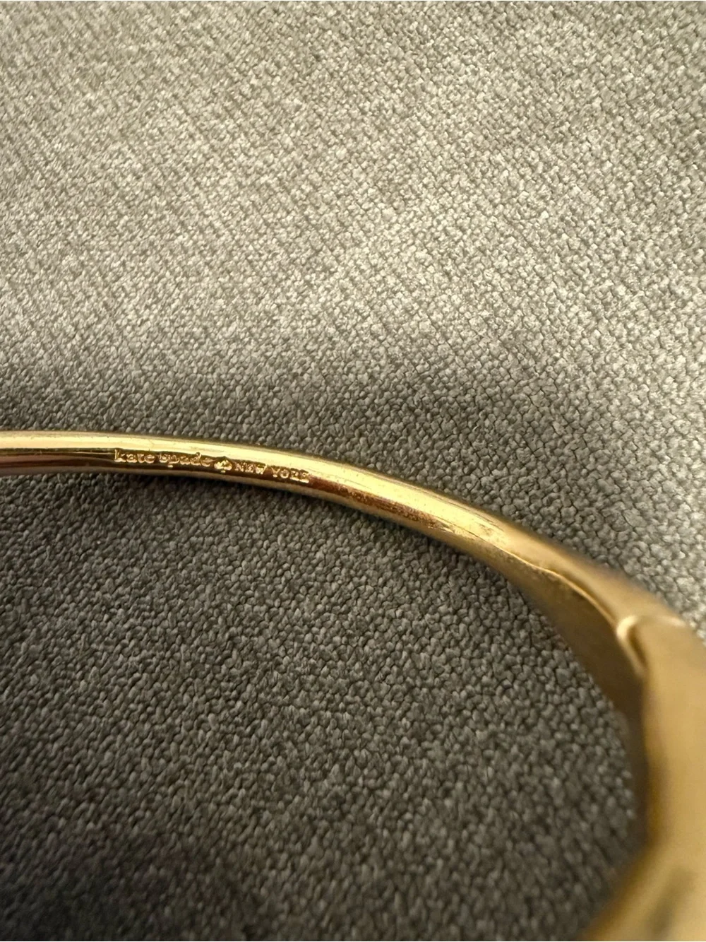 kate spade Gold Knot Bangle Bracelet